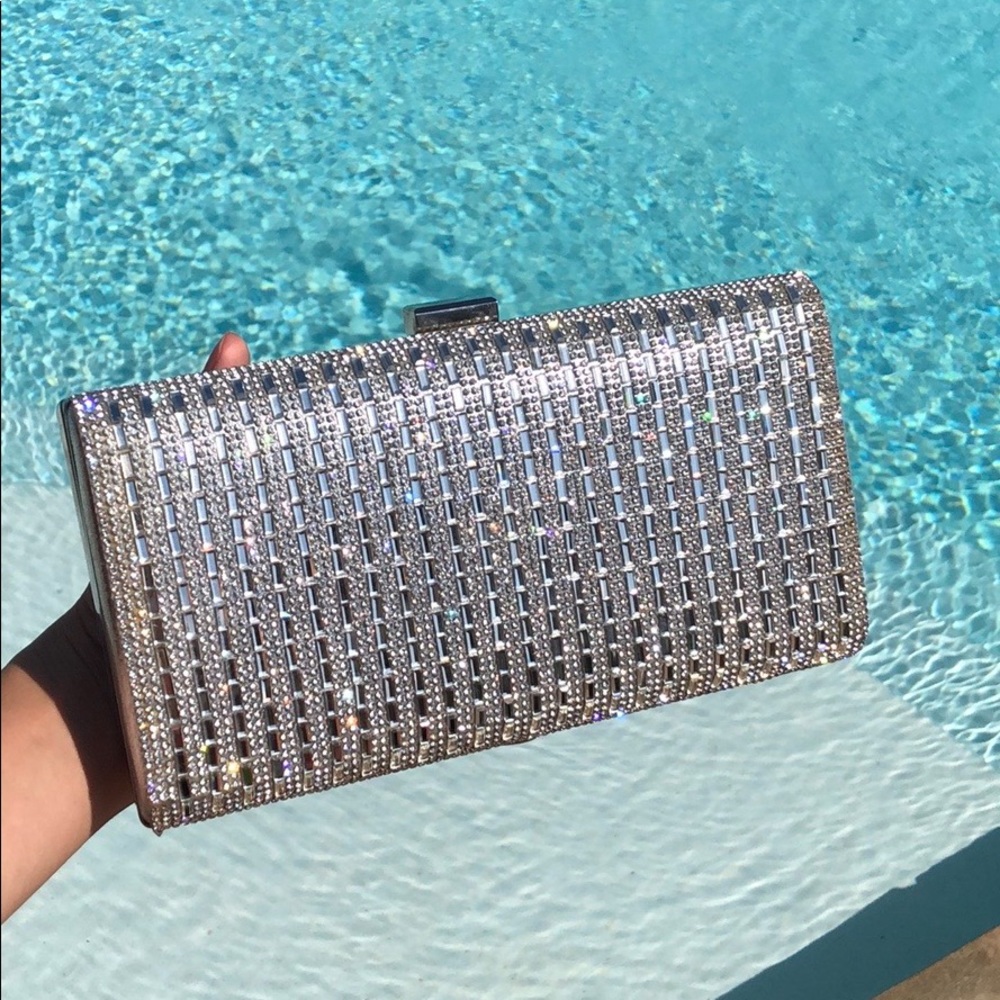Charming Charlie Rhinestone Clutch